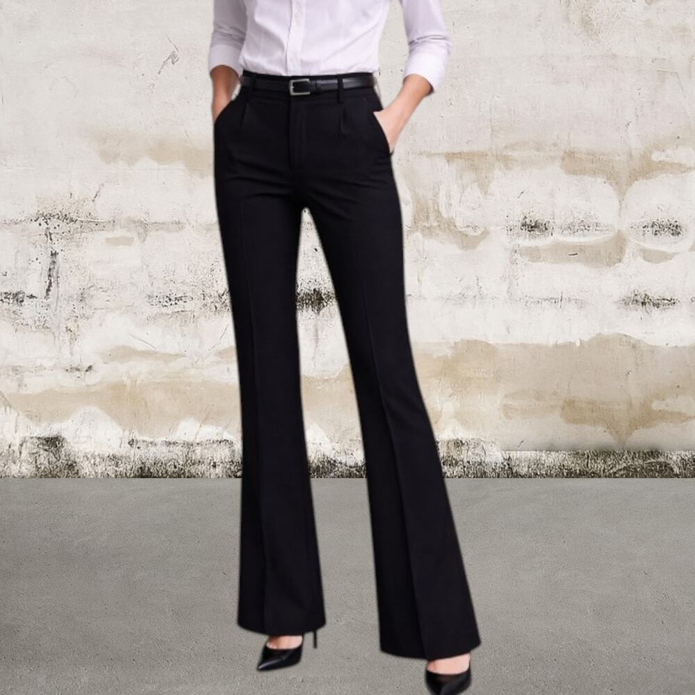 BCBGMaxAzria Women's Black Boot Cut Dress Pants Size 6